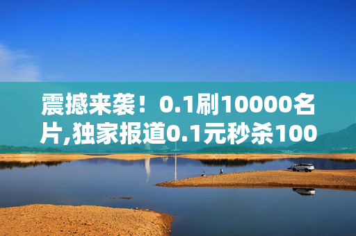 震撼来袭！0.1刷10000名片,独家报道0.1元秒杀10000名片 让你的品牌快速传播！